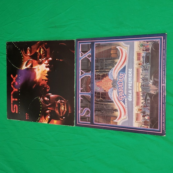 Styx Kilroy Was Here and Paradise Theater Vinyl Records - Picture 1 of 10
